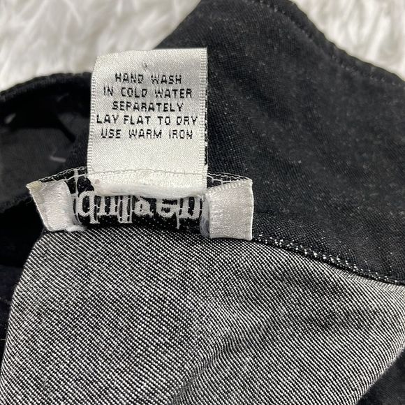 Womens Indulgence Black Classic Casual Button Up 2 Pocket Vest (20) DZ09 - Picture 9 of 9